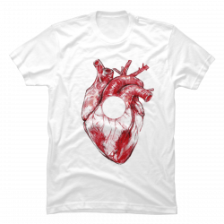 human heart shirt